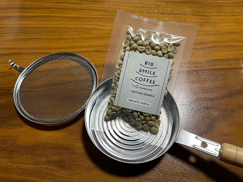 焙煎コーヒー体験キット